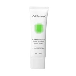 Cell Fusion C Advanced Clear Sunscreen SPF50+ 2x35ml